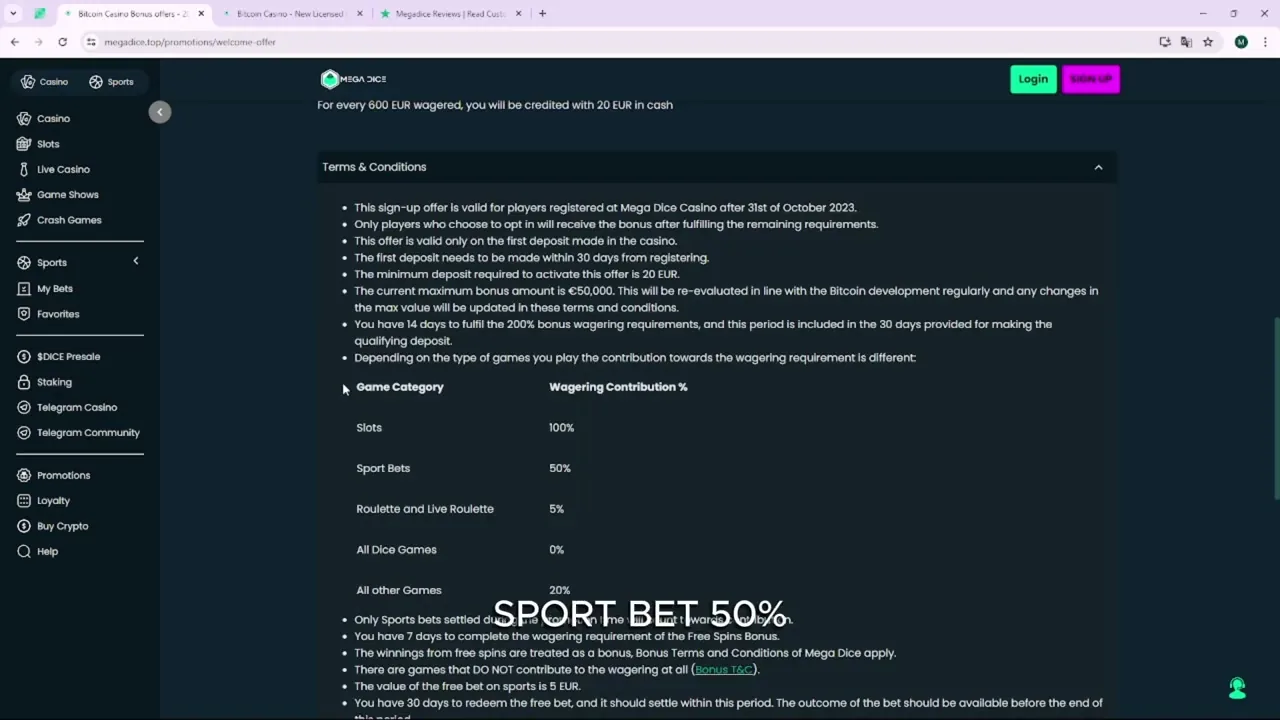 Ruleta en vivo en bono de bienvenida