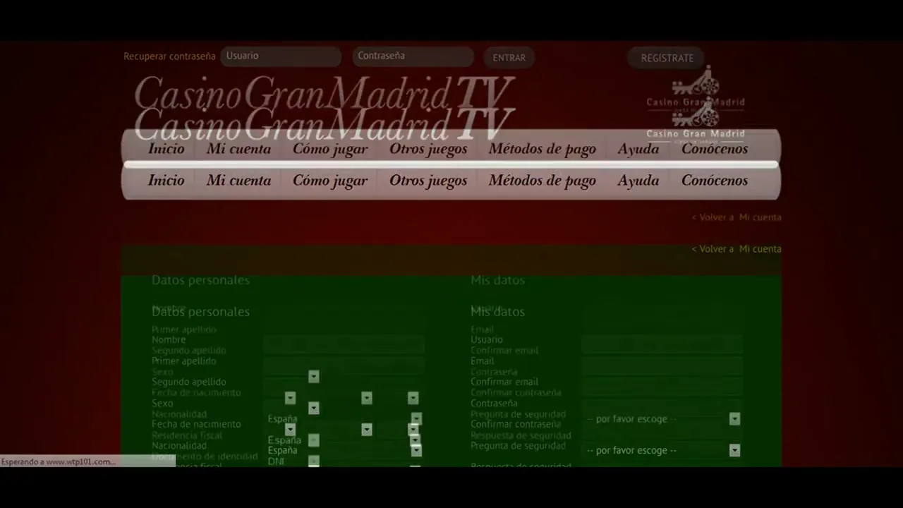 Ruleta en vivo en Casino Gran Madrid Online