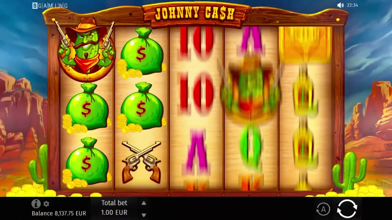 Ruleta en vivo en Gold Rush with Johnny Cash