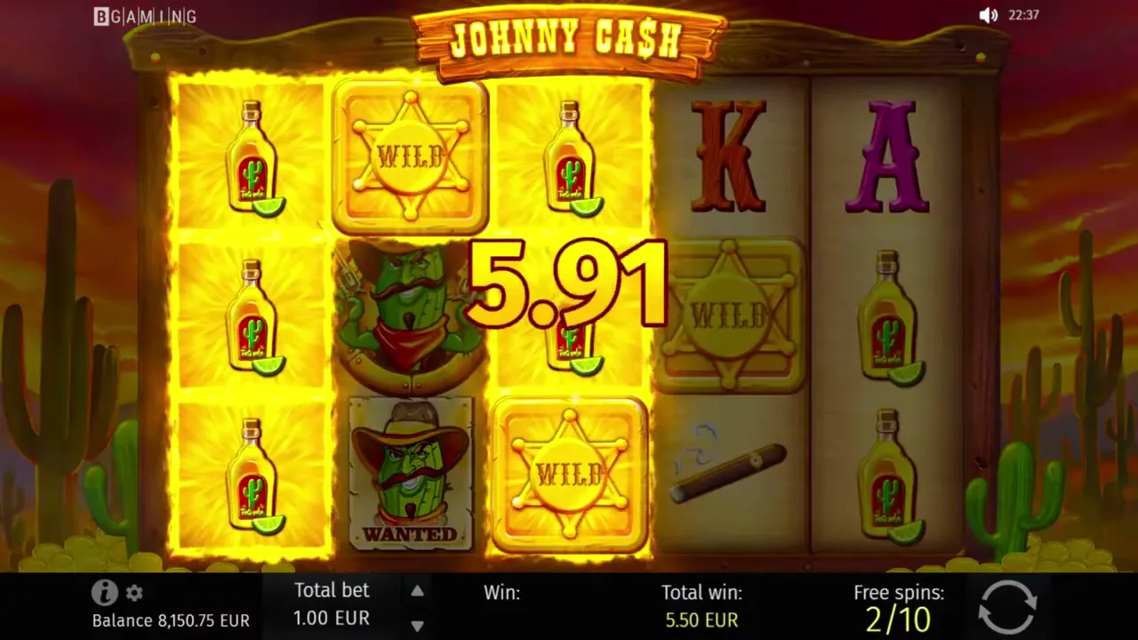 Ruleta en vivo en Gold Rush with Johnny Cash