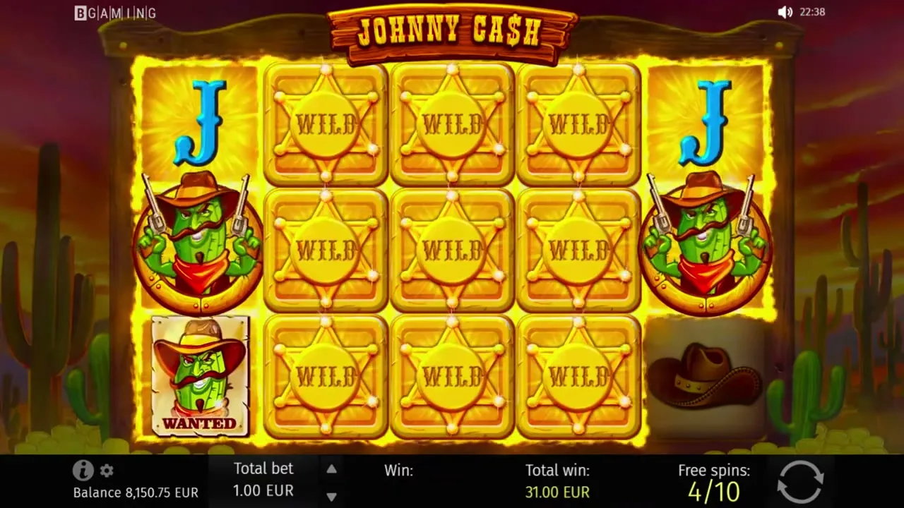Ruleta en vivo en Gold Rush with Johnny Cash