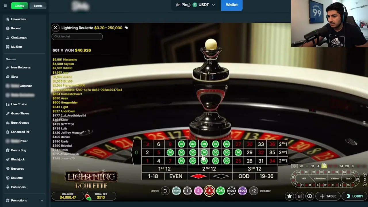 Ruleta en vivo en casinos con ruleta en vivo